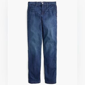 J. Crew Vintage Straight Trouser Dark Blue Jeans 28
